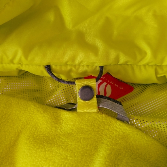 Columbia Kids Jacket - Gray and Yellow - Picture 11 of 15